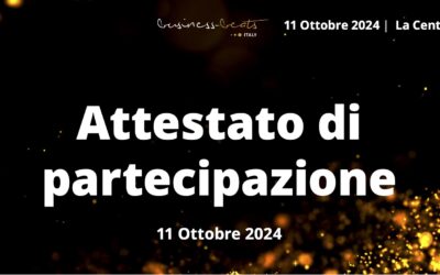 Partecipazione a Business Beats Italy